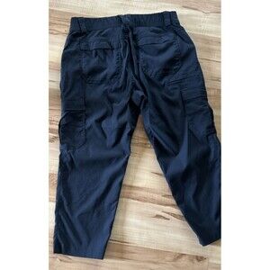 Duluth Trading Capri Womens 10 Crop Dry on the Fly Nylon Gorp Hiking Black 46710